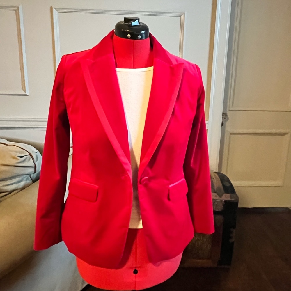 Talbots Vibrant Red Women's Blazer